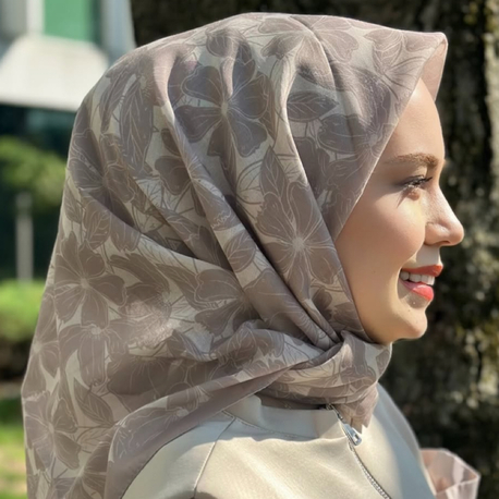 Floria Touch Eşarp ( Bej ) 