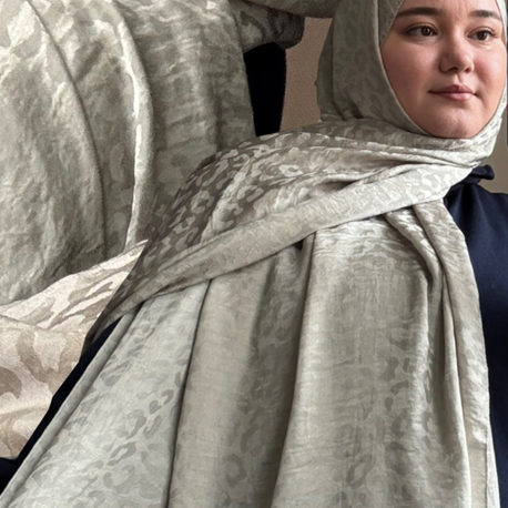 Ayrobin Pamuk Jakar Şal ( Ihlamur )