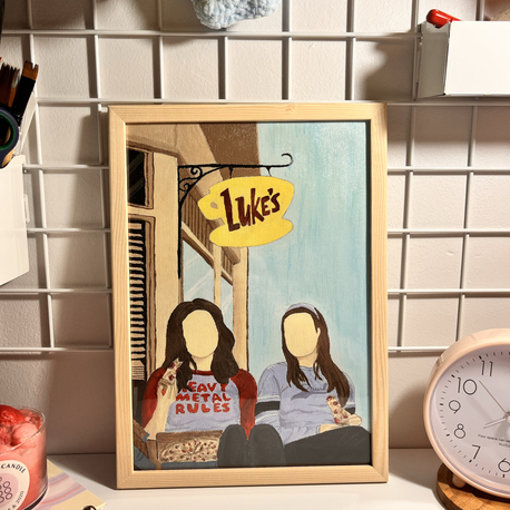 “Gilmore Girls” Çerçeveli Tablo