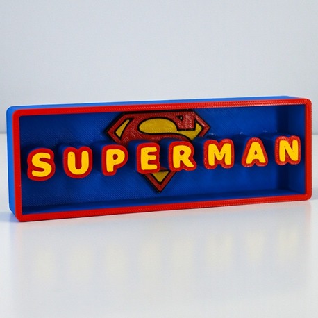 Superman - Masa Üstü Dekor - Raf Dekoru