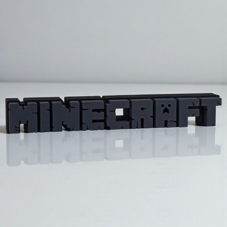 Minecraft Logo | Masa Üstü Ve Raf Dekoru