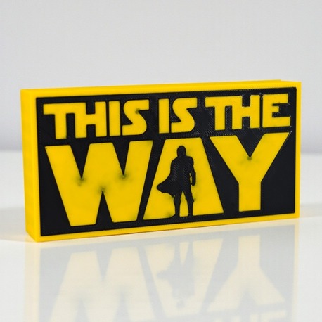 Mandalorian - This is The Way Masa Üstü Dekoru