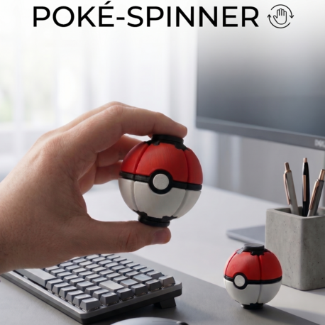 Poké-Spinner - Rulmanlı Küre Stres Çarkı