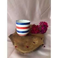 Marin Cup Tall - Çizgili