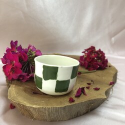 Damalı s Cup - Yeşil