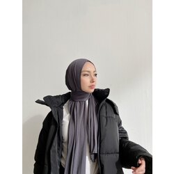 Pamuk Penye Şal FÜME