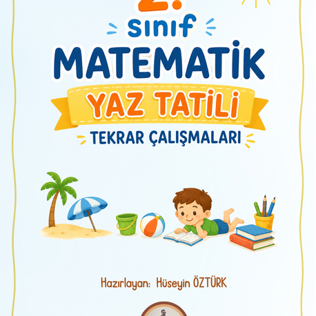 2. Sınıf Matematik Yaz Tatili Tekrar Çalışmaları