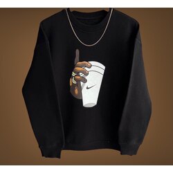 Baskılı Oversize Sweat 
