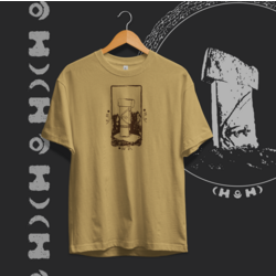 Göbekli Tepe Figürlü Unisex Oversize Tişört