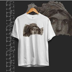 Zeugma Çingene Kızı Mozaiği Oversize Unisex Tişört