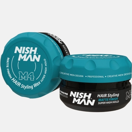 NISH MAN  Matte Wax M4  + Mucizevi Tarak