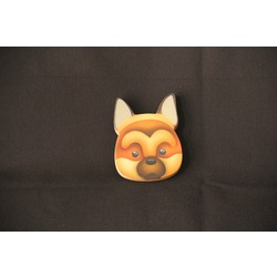 EL BOYAMASI KÖPEK FİGÜRLÜ KULP ( 7 CM  )