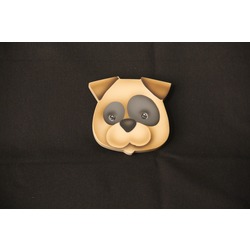 EL BOYAMASI KÖPEK FİGÜRLÜ KULP ( 7 CM  )