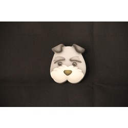 EL BOYAMASI KÖPEK FİGÜRLÜ KULP ( 7 CM  )