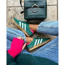Gazelle Indoor Collegiate Green Pink