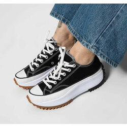 Converse Run Star Hike Low Black White