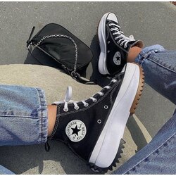 Converse Run Star Hike Black White