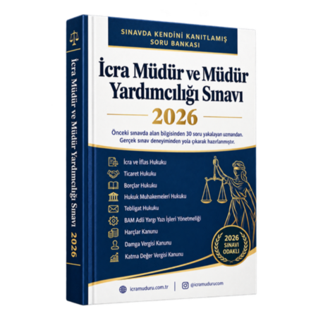 İcra Müdür ve Müdür Yardımcılığı Sınavı Alan Bilgisi Soru Bankası 2026