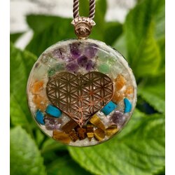 Flower of Life Orgonite 