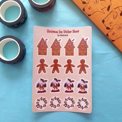 Christmas Joy Sticker Sheet