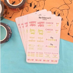 Bujo Stickers no:1.5 (small)
