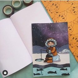 Fisher Eskimo Blank Notebook