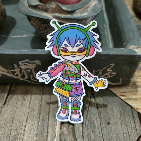 Cyber - J-Fashion sticker