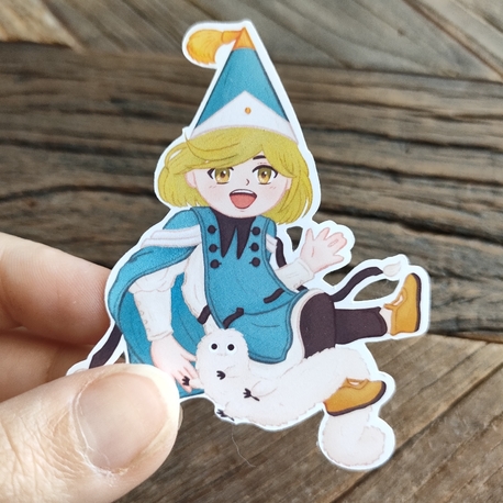 Coco ve Brushbuddy Sticker
