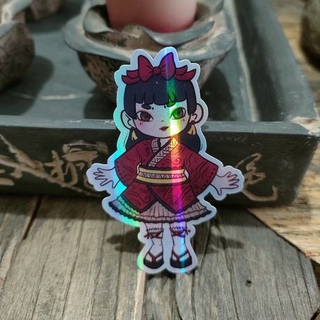 Wa Lolita - J-Fashion Metalik Holo sticker