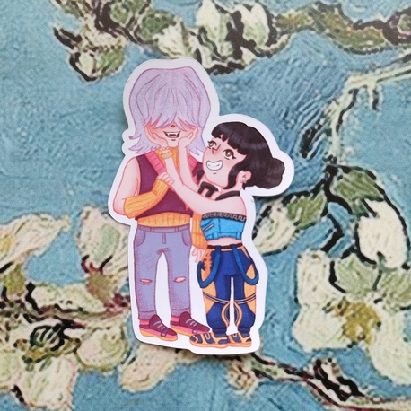 Zoeystery - K-pop Demon Hunters Tekli Sticker 