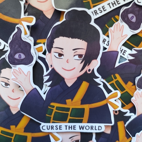 JJK Geto tekli sticker