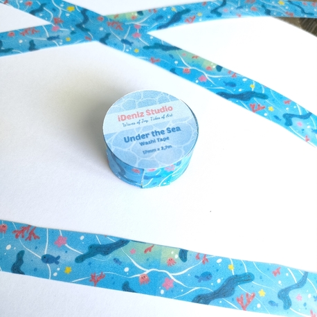 Under the Sea Washi Tape (Ön Sipariş)