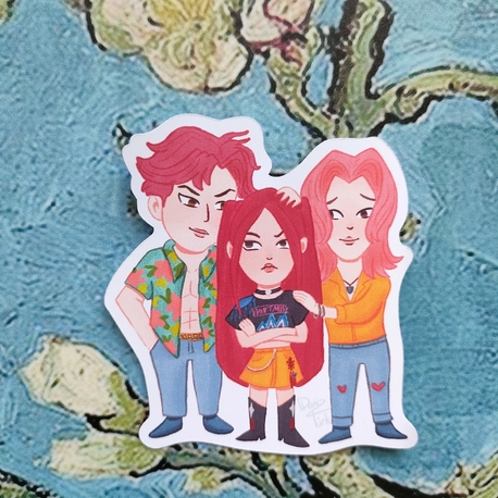 Miromabby - K-pop Demon Hunters Tekli Sticker 