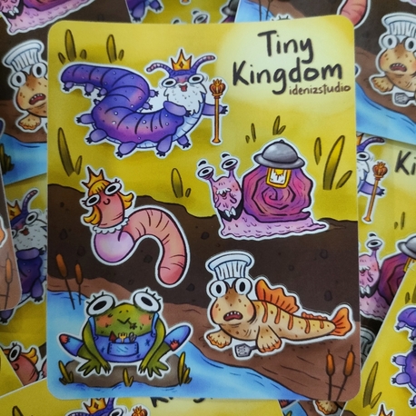 Tiny Kingdom Sticker Sayfası