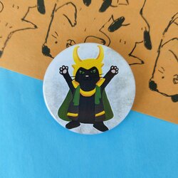 Lokitty (Loki - MCU) Rozet