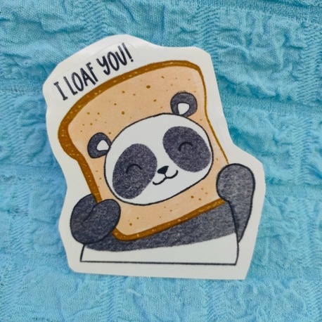 "I Loaf You" Tekli Sticker