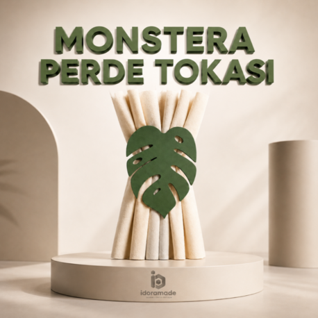 Monstera Perde Tokası