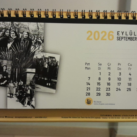 2026 İelder Takvimi