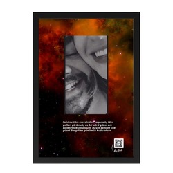 STAR Konseptli - igi QR Kodlu Yaşayan Tablo 21x30 
