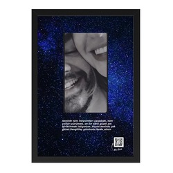 STAR Konseptli - igi QR Kodlu Yaşayan Tablo 21x30 