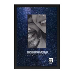 STAR Konseptli - igi QR Kodlu Yaşayan Tablo 21x30 