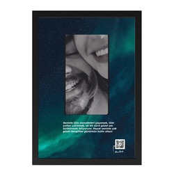 STAR Konseptli - igi QR Kodlu Yaşayan Tablo 21x30 