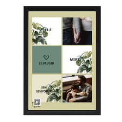 3 LÜ FOTOĞRAF Konseptli - igi QR Kodlu Yaşayan Tablo 21x30 