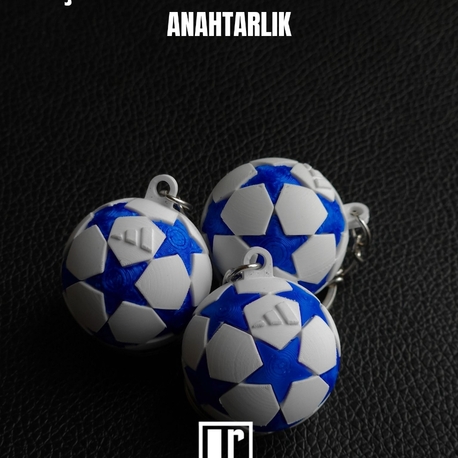 KLASİK ŞAMPİYONLAR LİGİ FUTBOL TOPU ANAHTARLIK