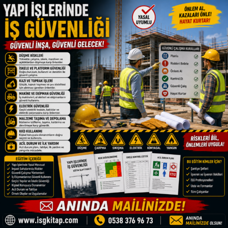 YAPI İŞLERİNDE İŞ GÜVENLİĞİ