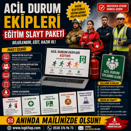 ACİL DURUM EKİPLERİ EĞİTİM SLAYT PAKETİ