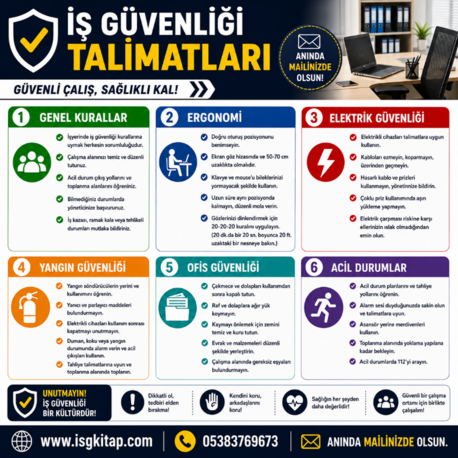 İŞ GÜVENLİĞİ TALİMATLARI
