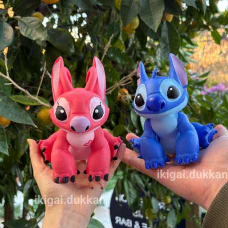 Stitch & Angel Sevgili Boyama Seti