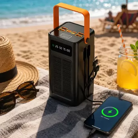 80.000 GÜNEŞ ENERJİLİ POWERBANK