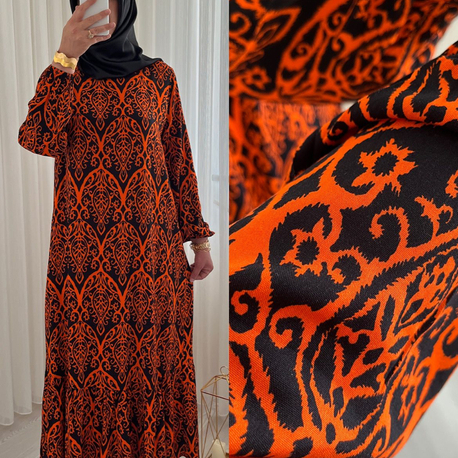 Osmanlı desenli elbise